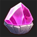 Crystal Clusters Pink