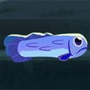 Fish and Bird Blue