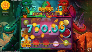 Flame & Fortune Double Dragon Win3
