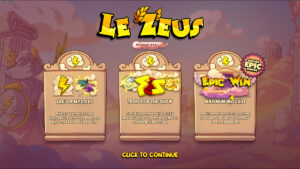 Le Zeus Homescreen