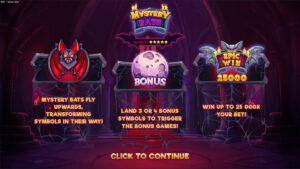 Mystery Bats Homescreen