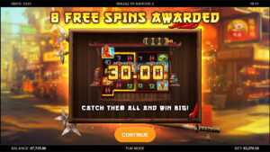 Ninjaz vs Narcos 2 FreeSpins
