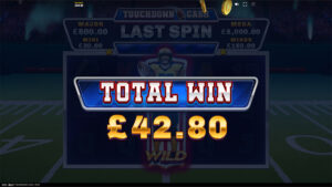 Touchdown Cash Total