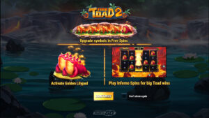 Fire Toad 2 Homescreen