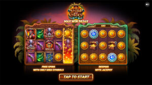 Gold and Glory Hold and Win Homescreen
