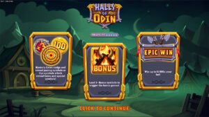 Halls of Odin Homescreen