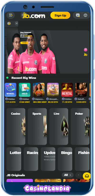 JB Casino Mobile App