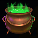 Abby and the Witch Hold and Win Cauldron
