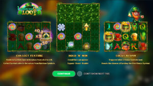 Leprechaun’s Loot Homescreen