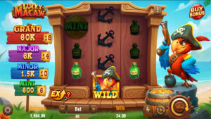 Lucky Macaw Win