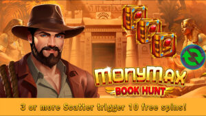 MonyMax Book Hunt Homescreen
