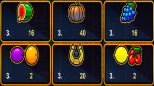 Mystical Luck Hold And Win Paytable