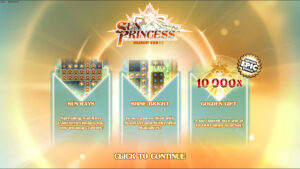 Sun Princess Homescreen