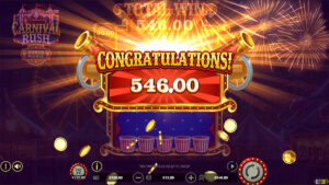 Carnival Rush Win