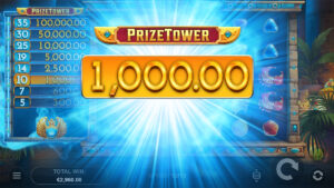 Horus Fire PrizeTower Win