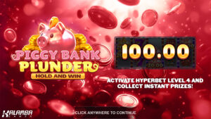 Piggy Bank Plunder Hold and Win Homescreen