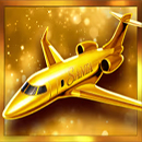 Santa In Vegas GoldPlane