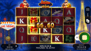 Santa In Vegas Win