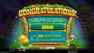 Wild Wild Riches Returns Total