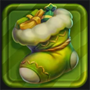 10 Santa’s Reindeers Sock