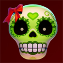 Esqueleto Explosivo Feliz Navidead Green