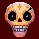 Esqueleto Explosivo Feliz Navidead Orange