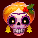 Esqueleto Explosivo Feliz Navidead Woman