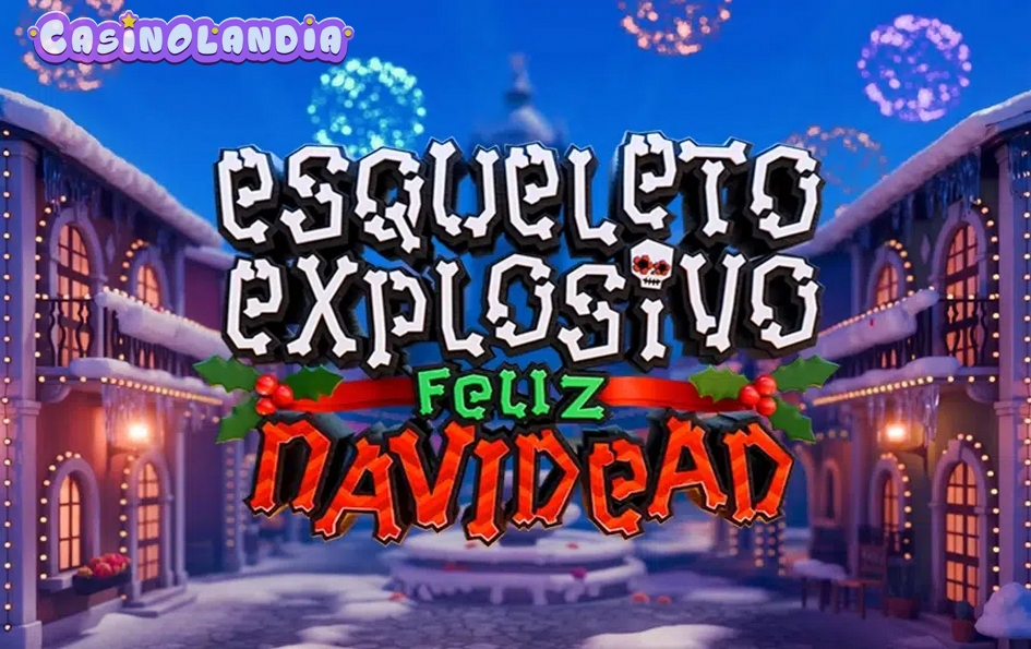 Esqueleto Explosivo Feliz Navidead by Thunderkick