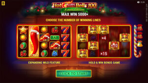 Hot Chilli Bells 100 Homescreen