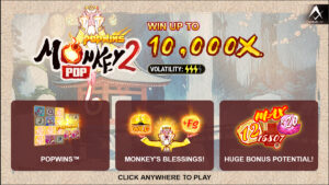 MonkeyPop 2 Homescreen