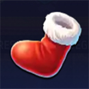 Santa’s Sleigh Workshop Sock