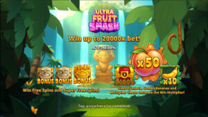 Ultra Fruit Smash Homescreen