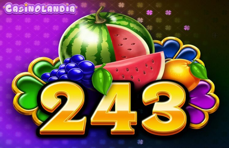 243 Clover Fruits by Tom Horn Gaming