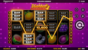 3 Golden Cherries Win2