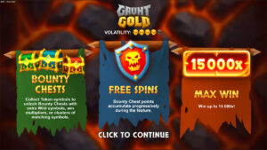 Grunt Gold Homescreen