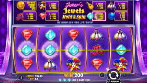 Joker’s Jewels Hold & Spin Win