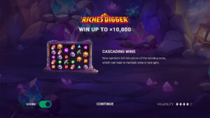 Riches Digger Homescreen