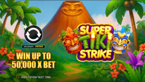 Super Tiki Strike Homescreen