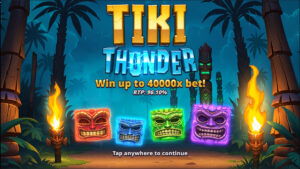 Tiki Thunder Homescreen