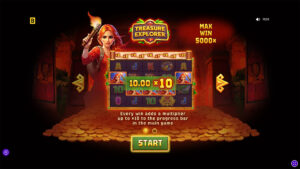 Treasure Explorer Homescreen