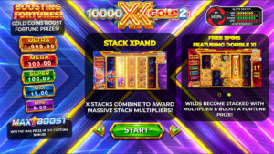 10000 Gold 2 Homescreen