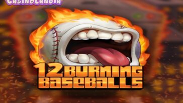 12 Burning Baseballs by Print Studios