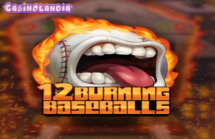 12 Burning Baseballs by Print Studios