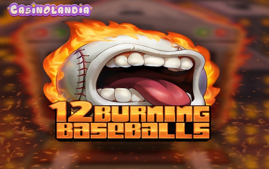 12 Burning Baseballs by Print Studios