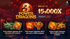 3 Power Dragons Homescreen