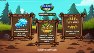 Diamond Mole Homescreen