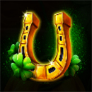 Emerald King Wheel of Wealth Horseshoe