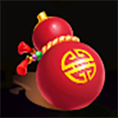 Lucky Tiger Gold Flask