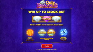 Only Diamonds Homescreen