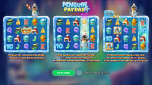 Penguin Payday Homescreen